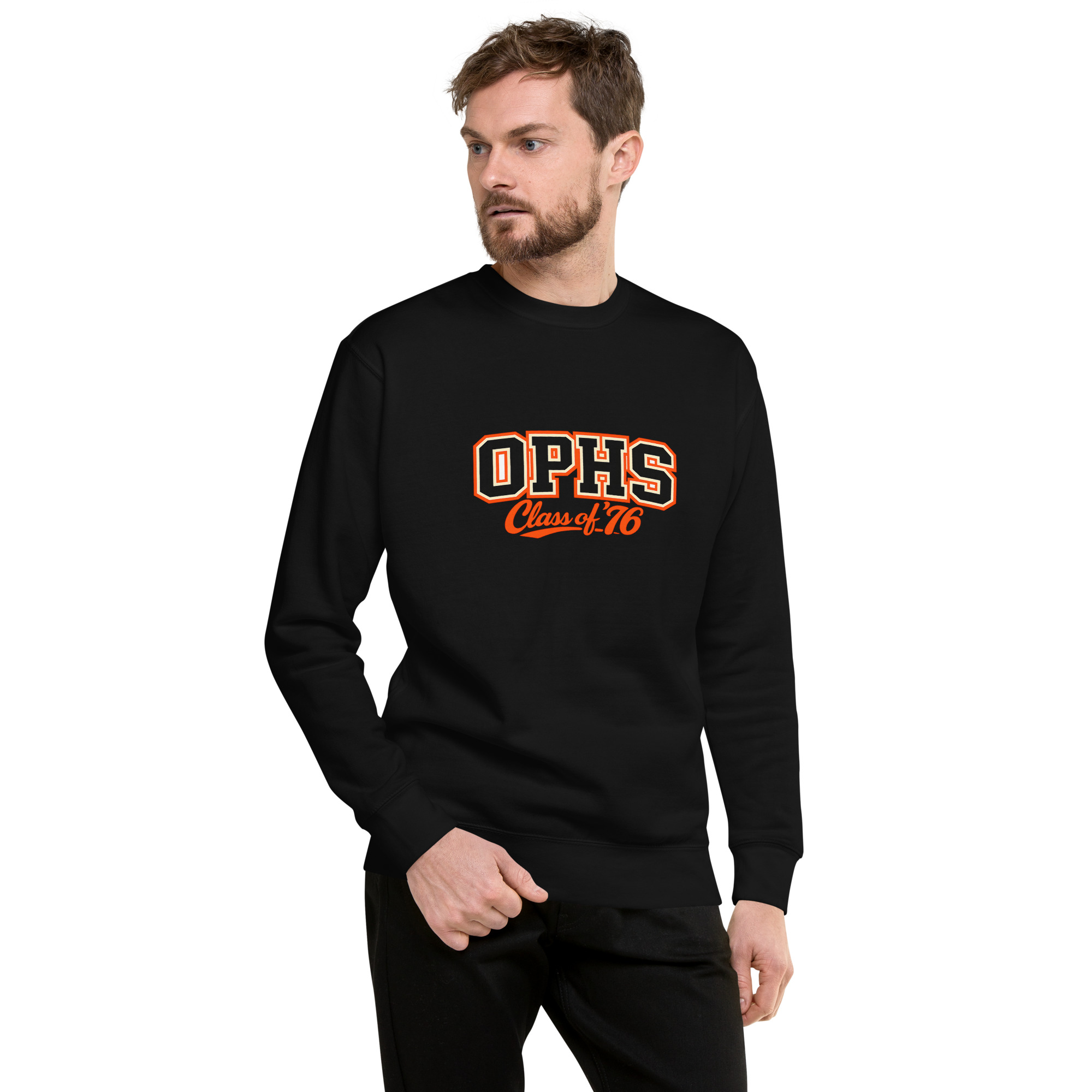 OPHS Class of '76 Unisex Premium Sweatshirt - Image 11